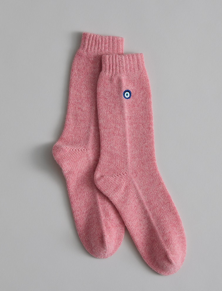 SLEEPING SOCKS EVIL EYE