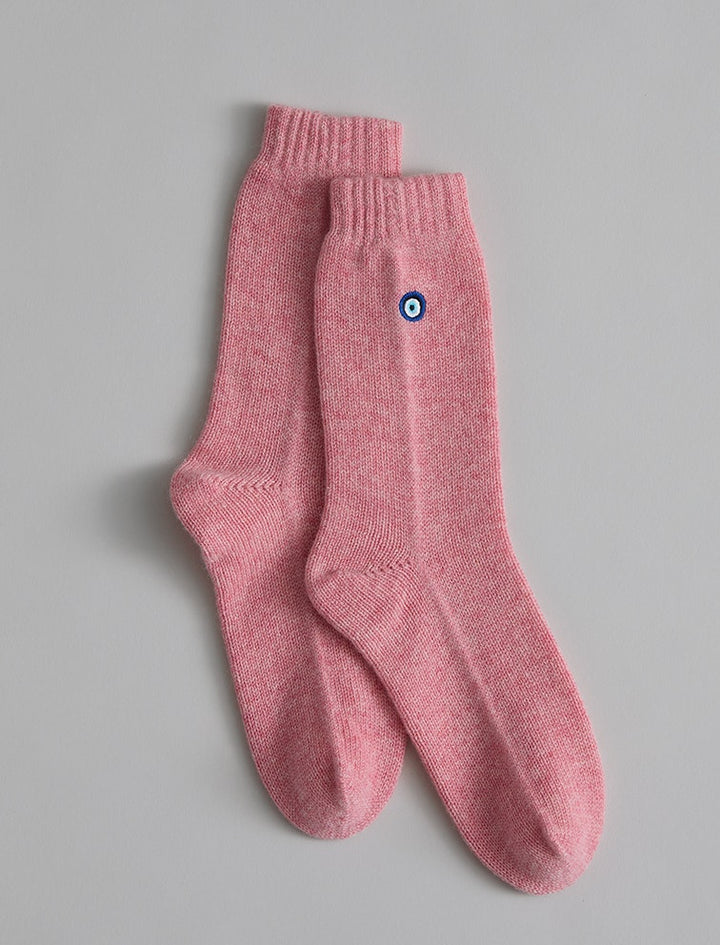 SLEEPING SOCKS EVIL EYE