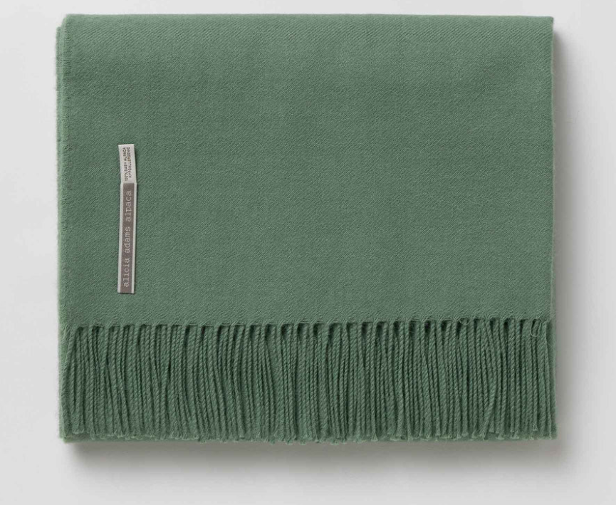 ALICIA ADAMS ALPACA THROW CLASSIC SOLID COLLECTION