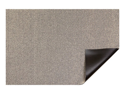 CHILEWICH FLOORMAT SOLID SHAG BLACK (Available in 3 Sizes and 3 Colors)