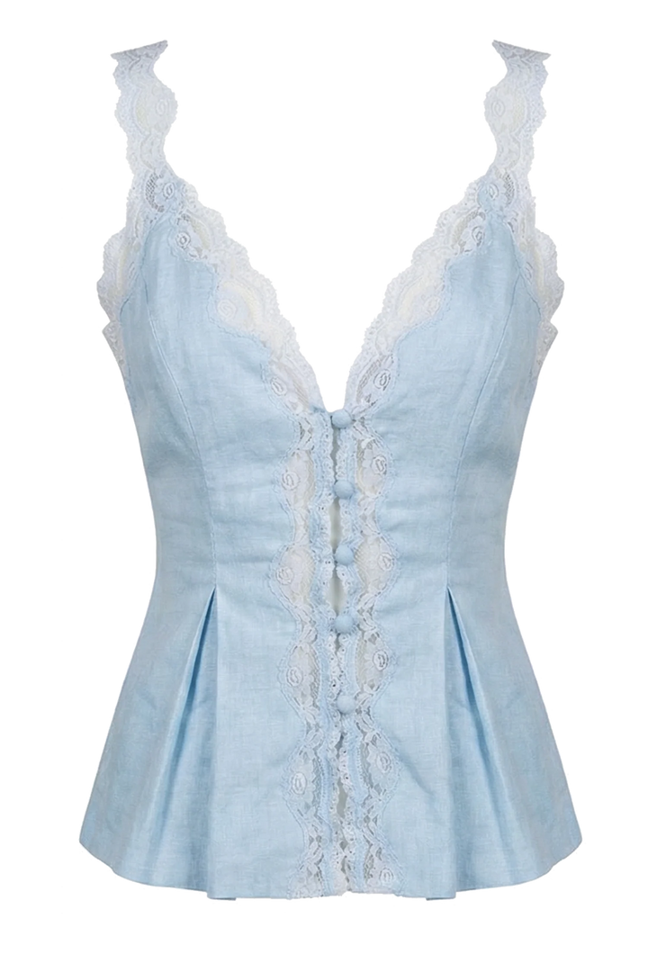 MAGGIE TOP IN WHITE