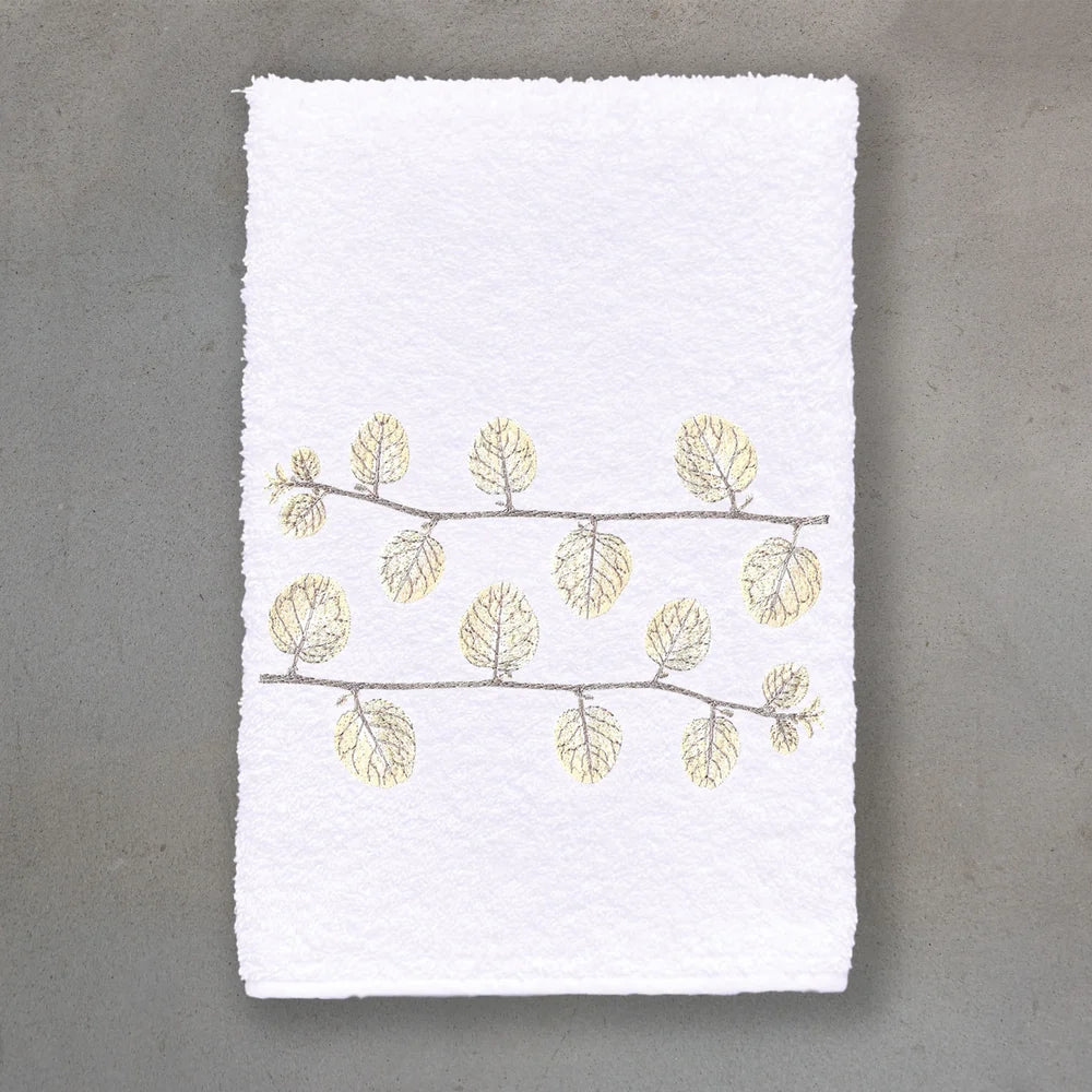 GUEST TOWEL ROMA PARCHMENT WHITE