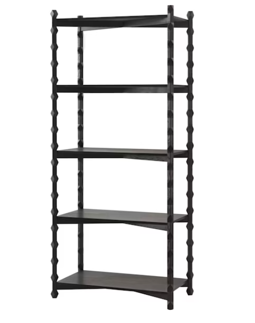 ETAGERE 5 SHELF X FRAME ESPRESSO