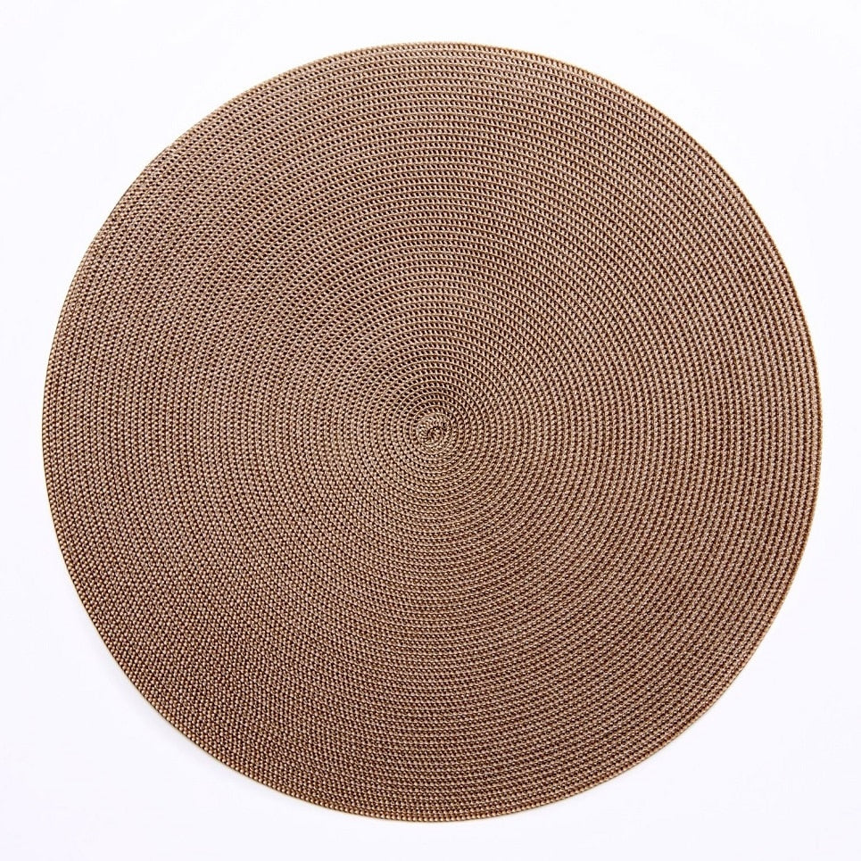 PLACEMAT TRIPLE BRAID TAUPE