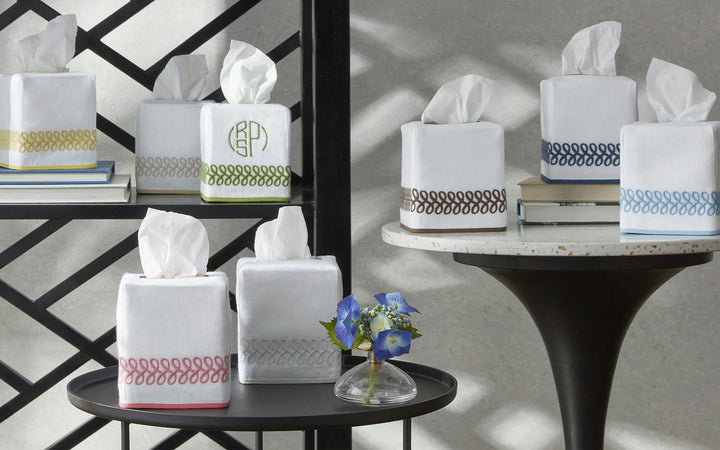 ASTOR BRAID TISSUE BOX COVER COLLECTION