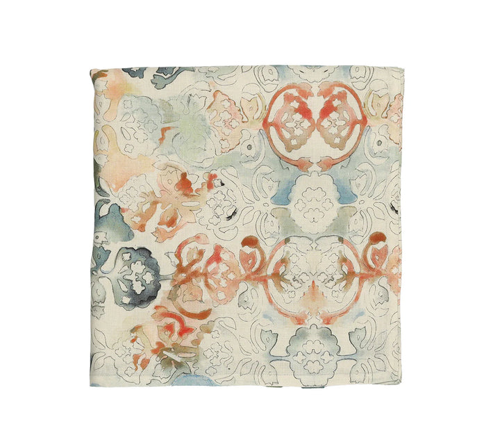 TABLECLOTH GIVERNY IN MULTI 54 x 126