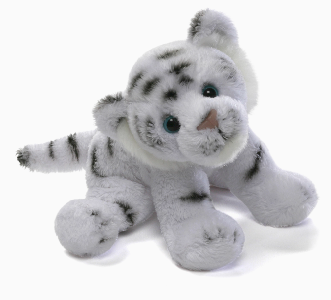 PLUSH TOY JUNGLE WHITE TIGER