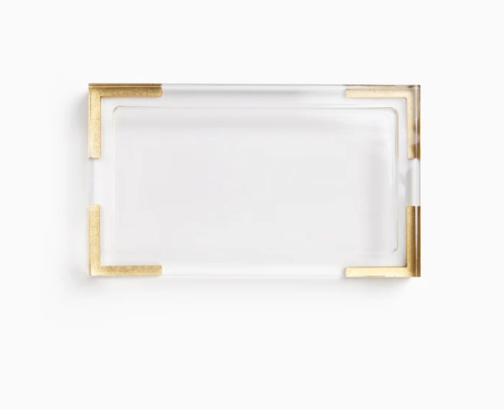 TRAY LUCITE BATH & BODY #64867