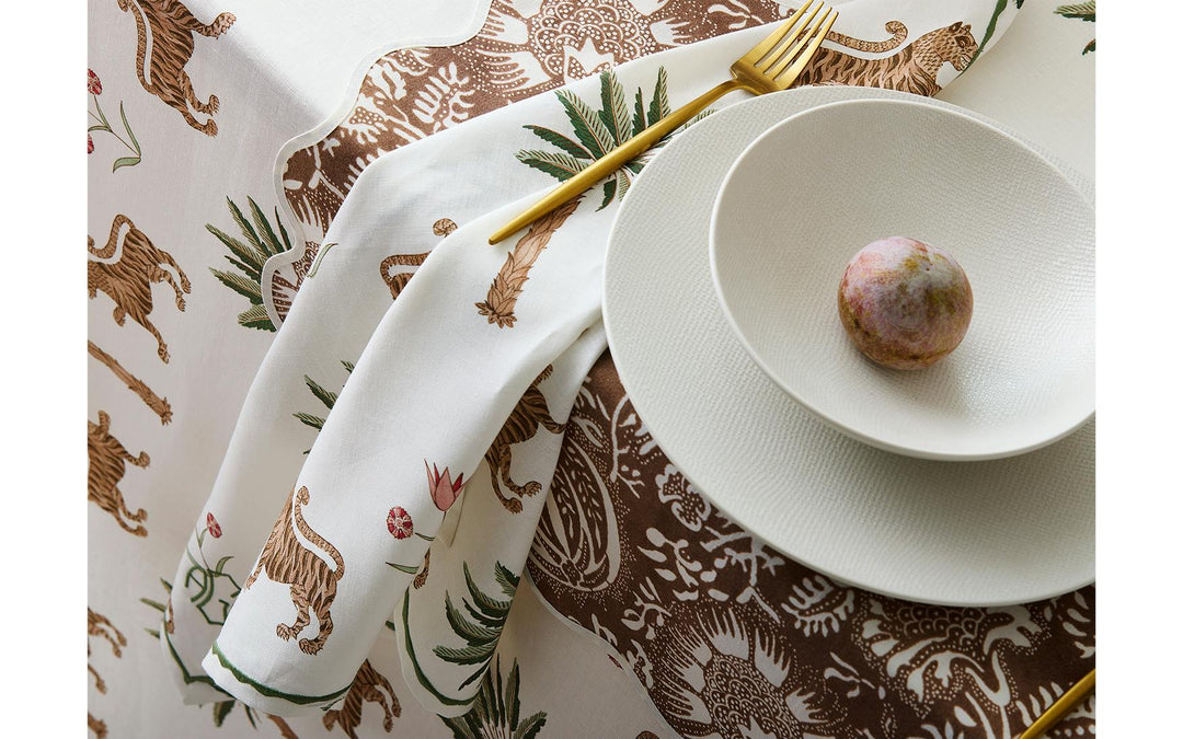 TIGER PALM TABLECLOTH