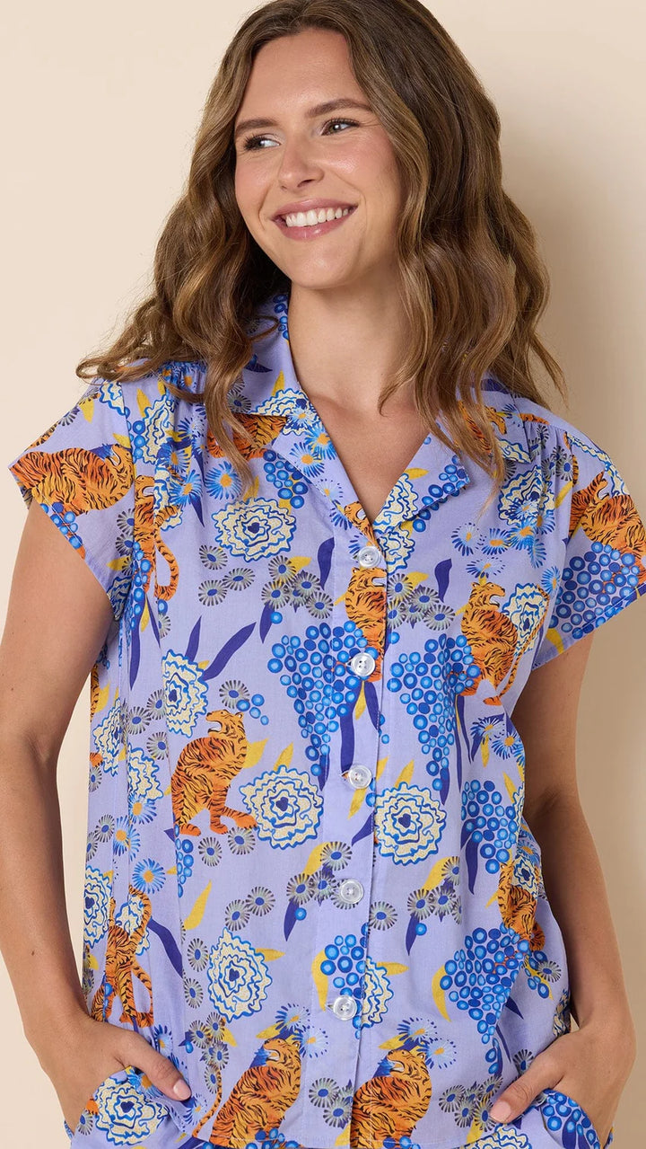 PAJAMA SET CAPRI TIGRESS VOILE