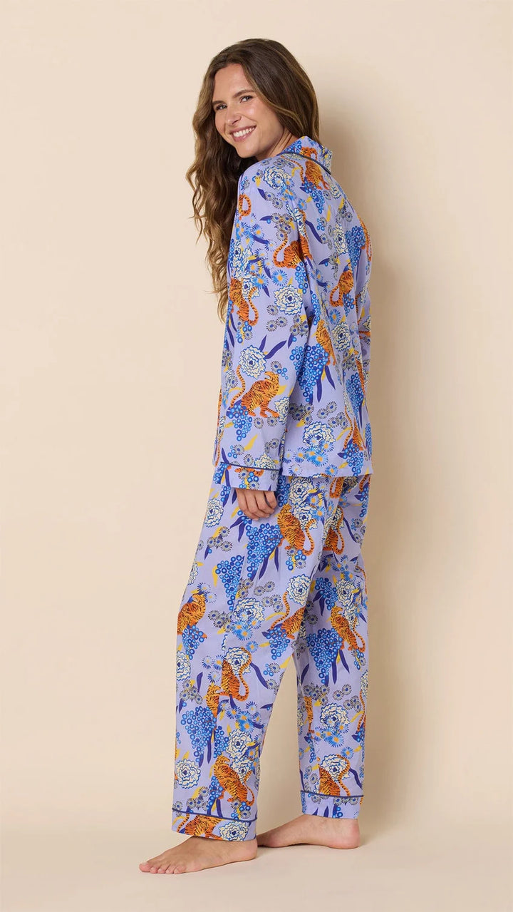 PAJAMA SET LONG TIGRESS VOILE