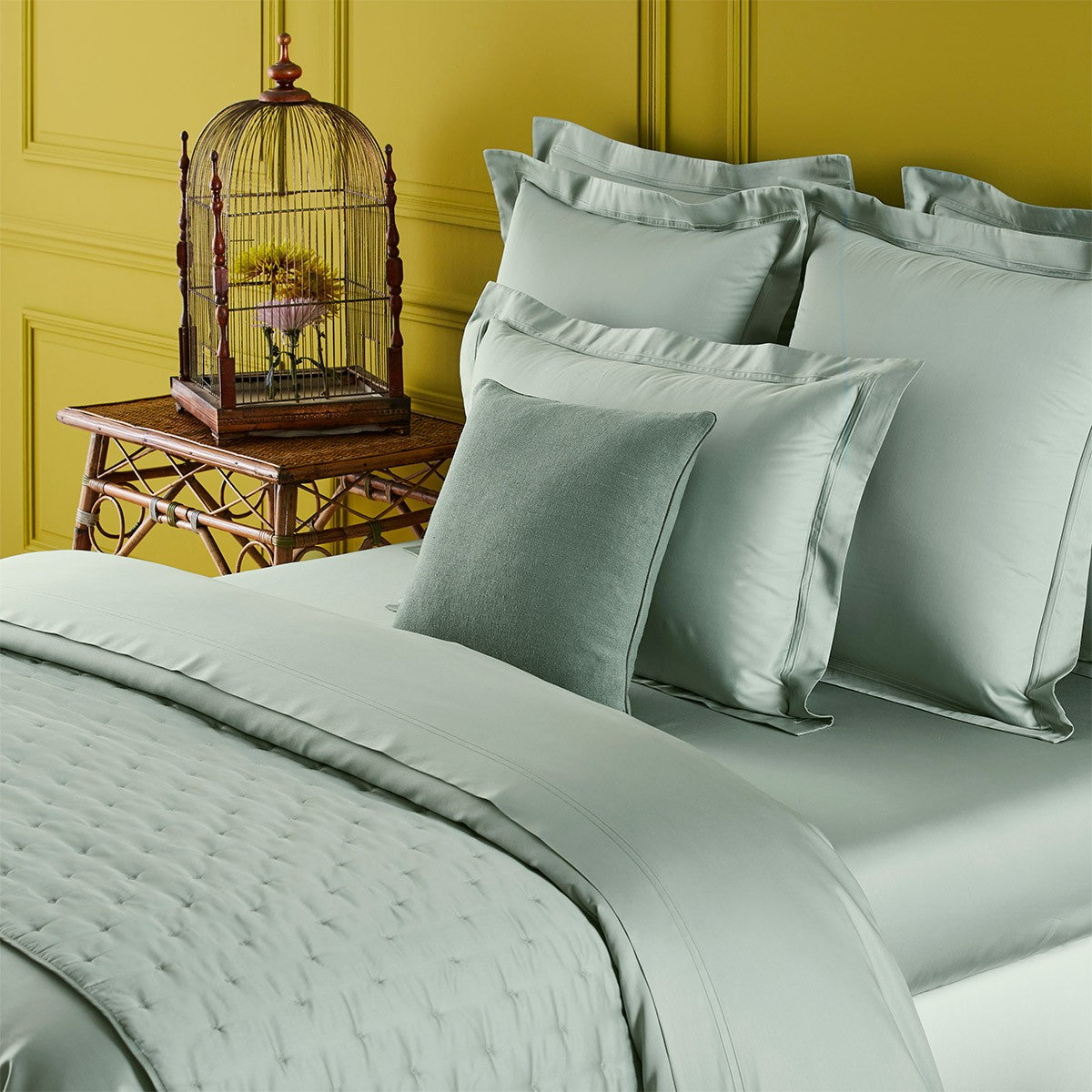 YVES DELORME TRIOMPHE BEDDING COLLECTION (Shams and Pillowcases)