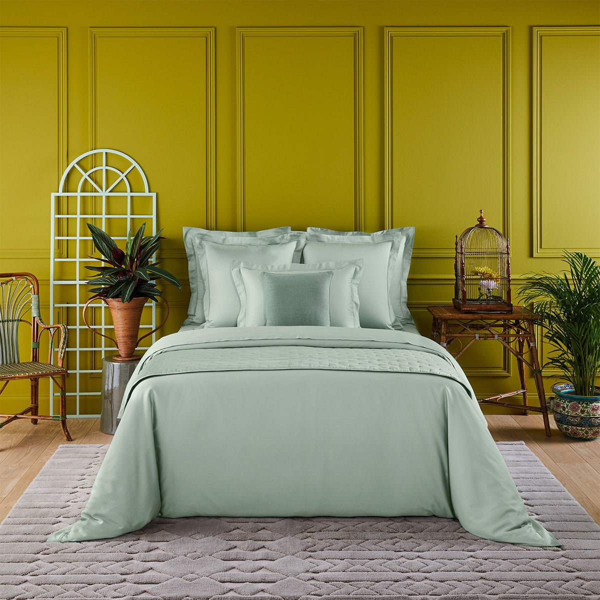 YVES DELORME TRIOMPHE BEDDING COLLECTION (Shams and Pillowcases)