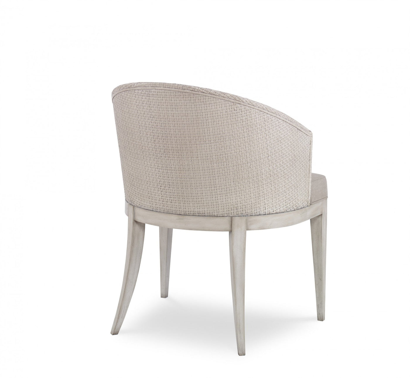 DINING ARMCHAIR FLAX WOVEN PEEL CANING