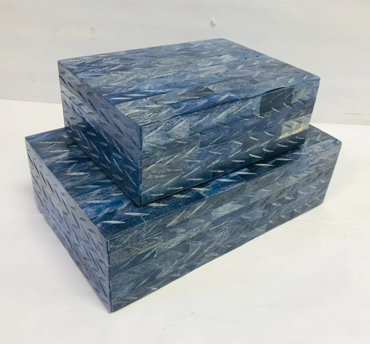 BOX BONE BLUE