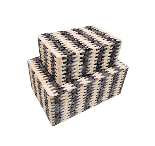 BOX BONE BASKETWEAVE
