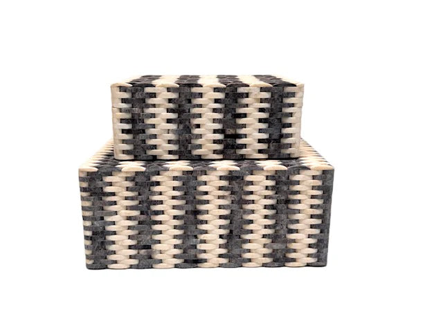 BOX BONE BASKETWEAVE