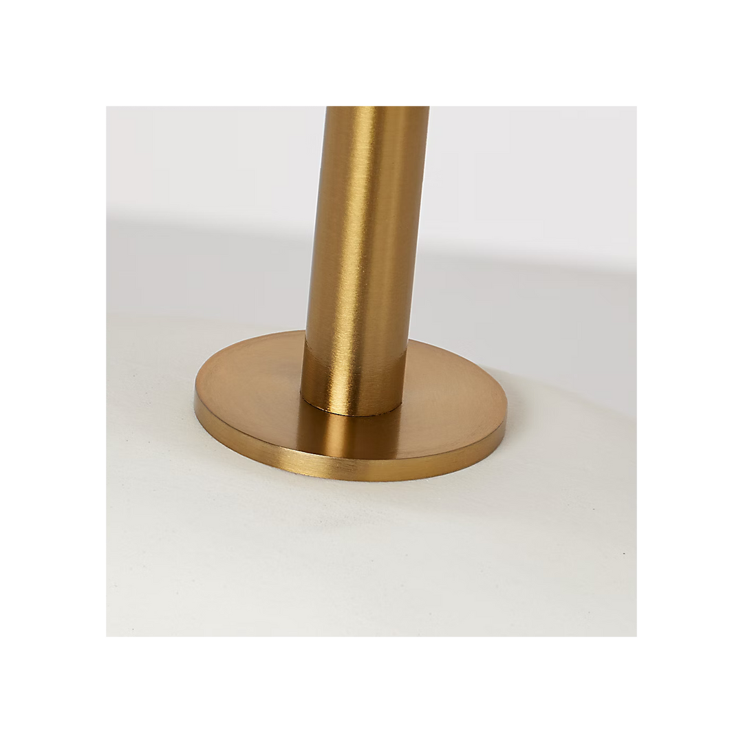 TABLE LAMP MATTE WHITE CERAMIC SMALL
