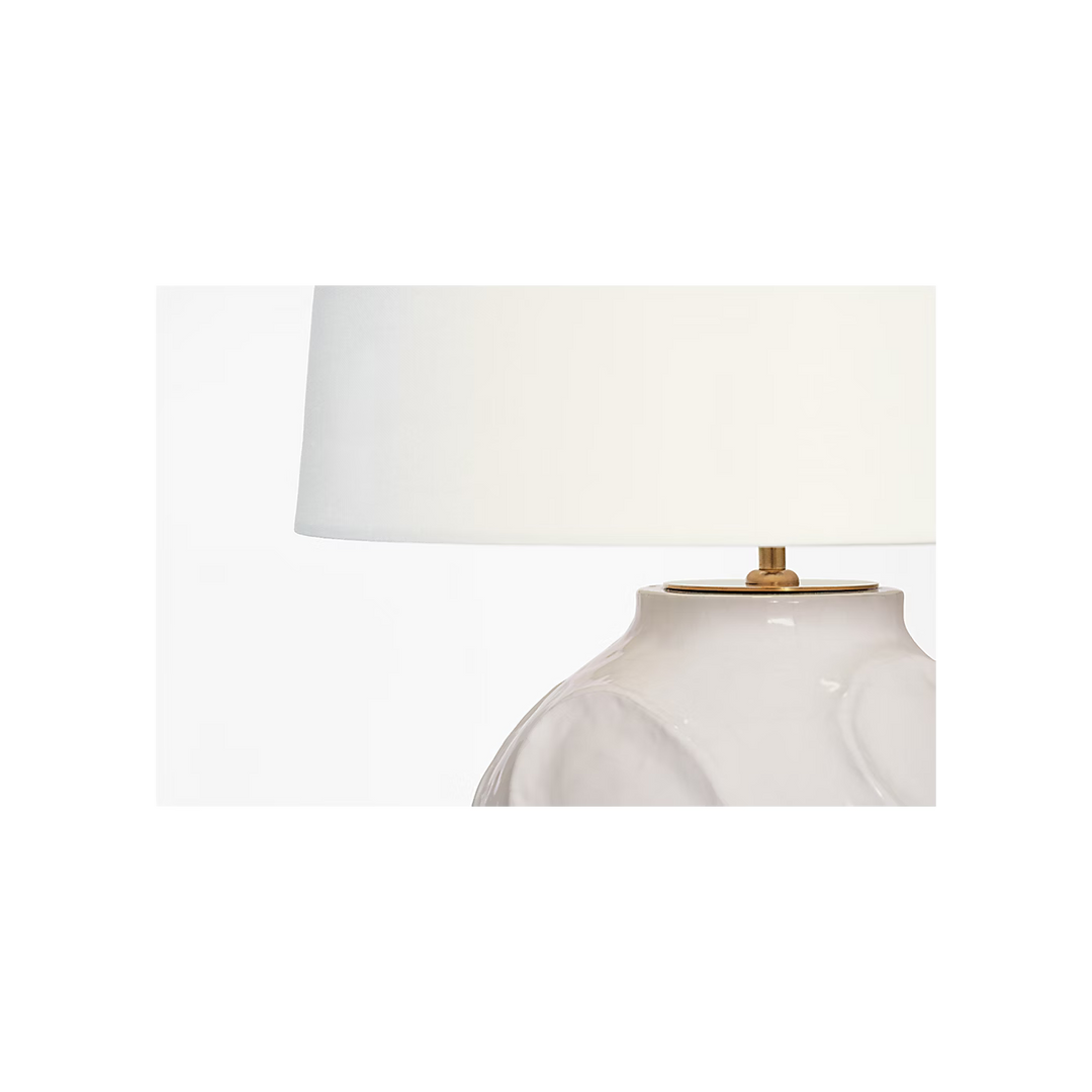 TABLE LAMP IDALIA SCULPTED 28"