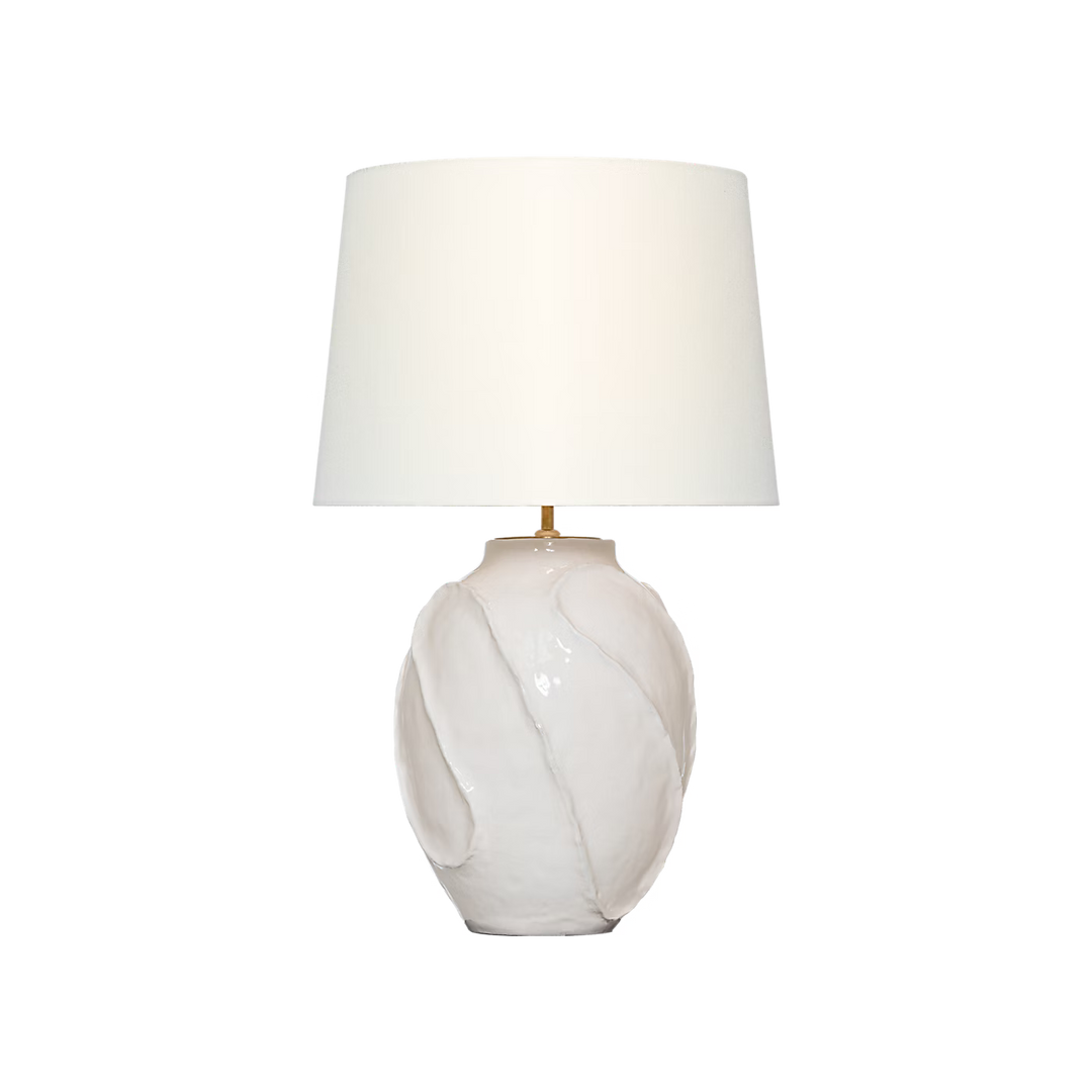 TABLE LAMP IDALIA SCULPTED 28"