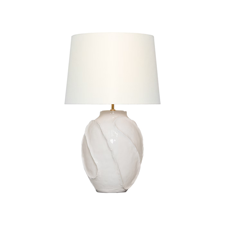 TABLE LAMP IDALIA SCULPTED 28"