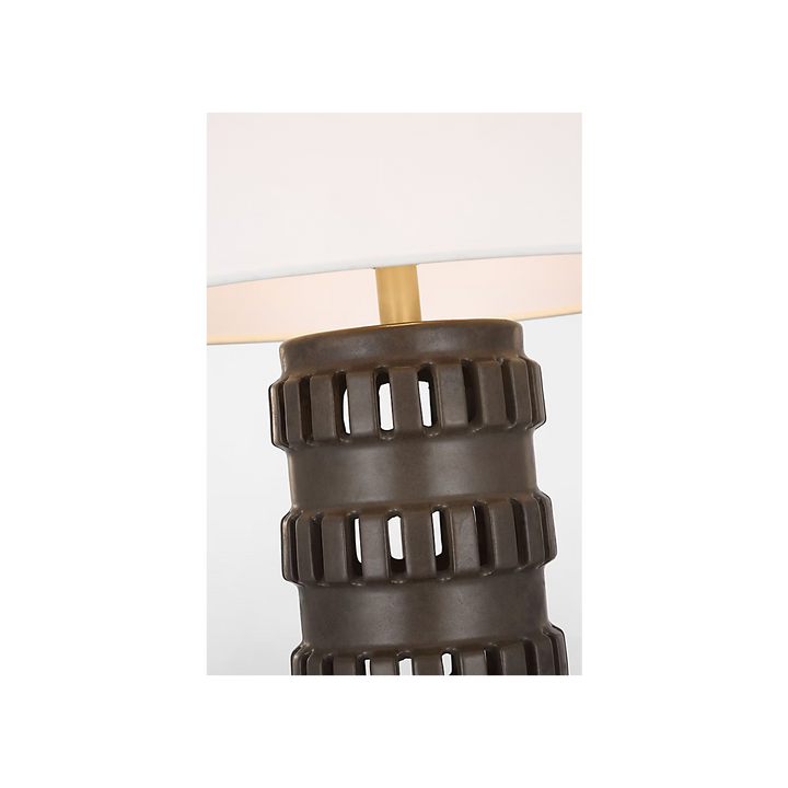 TABLE LAMP DUSTED COCOA