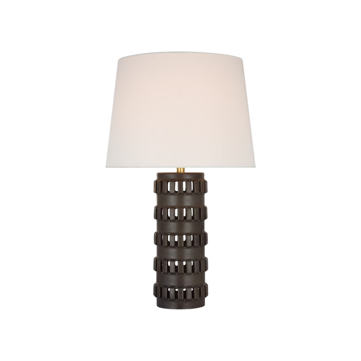TABLE LAMP DUSTED COCOA
