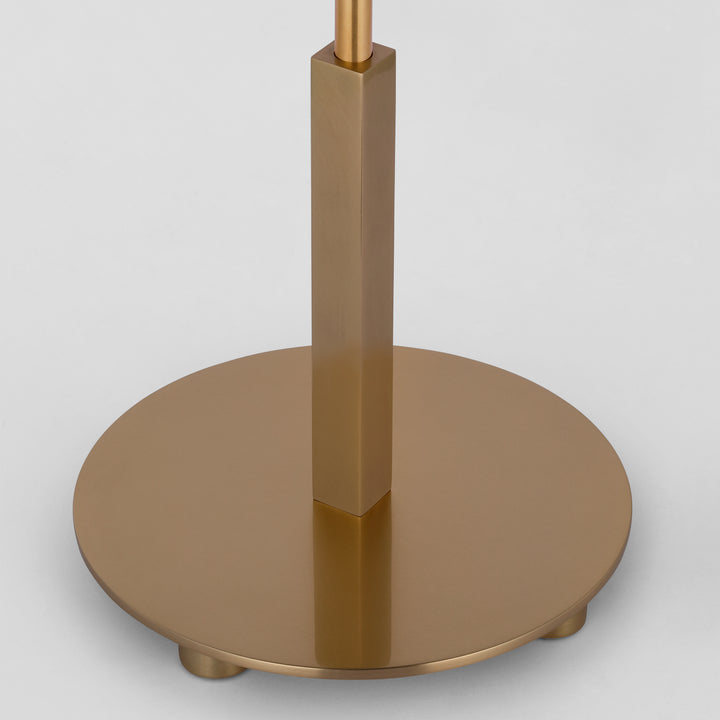 BUFFET LAMP HACKNEY ANTIQUE BRASS