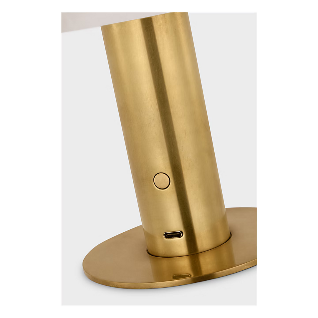 ACCENT LAMP MELANGE ANTIQUE BRASS