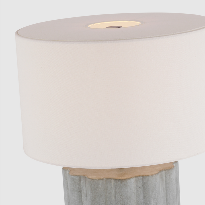 TABLE LAMP OYSTER MEDIUM 20.5''H