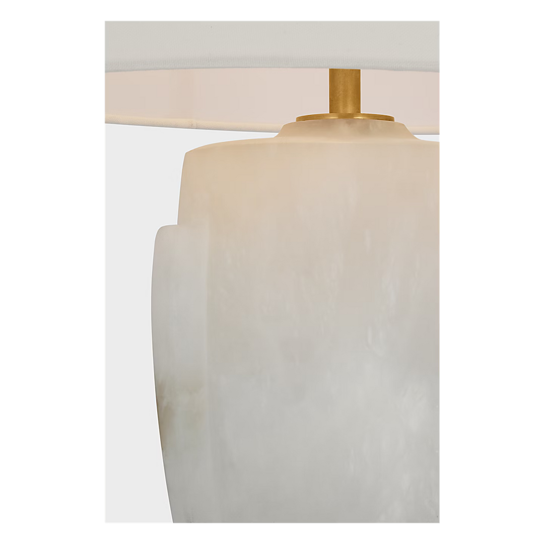 TABLE LAMP ALABASTER MED
