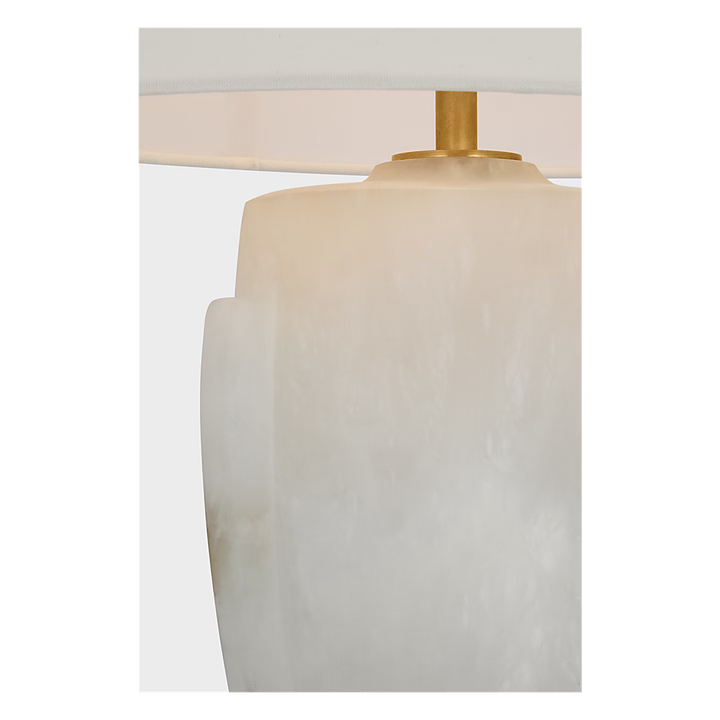 TABLE LAMP ALABASTER MED