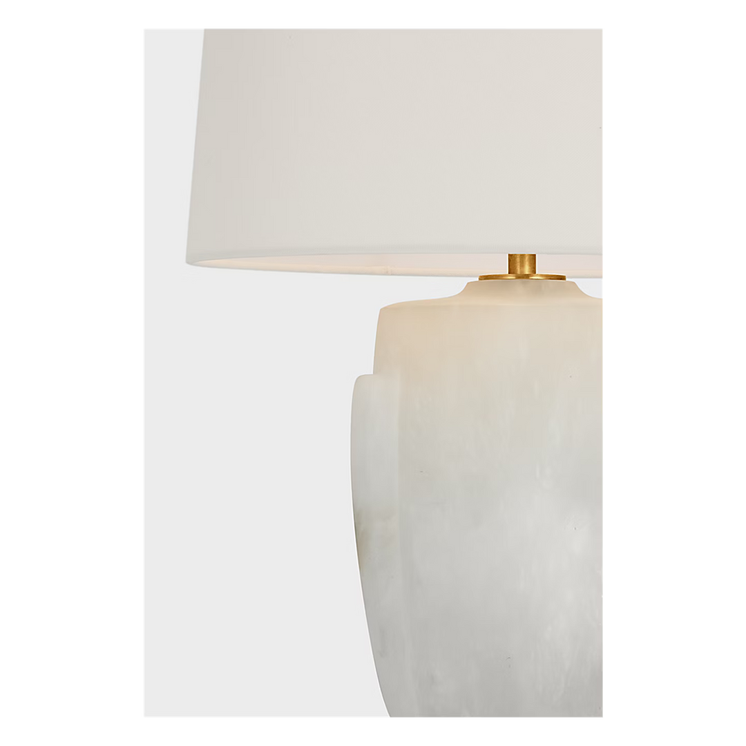 TABLE LAMP ALABASTER MED
