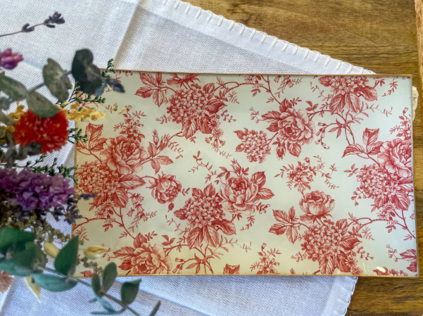 PLATE VINTAGE RECTANGULAR (3 SIZES)