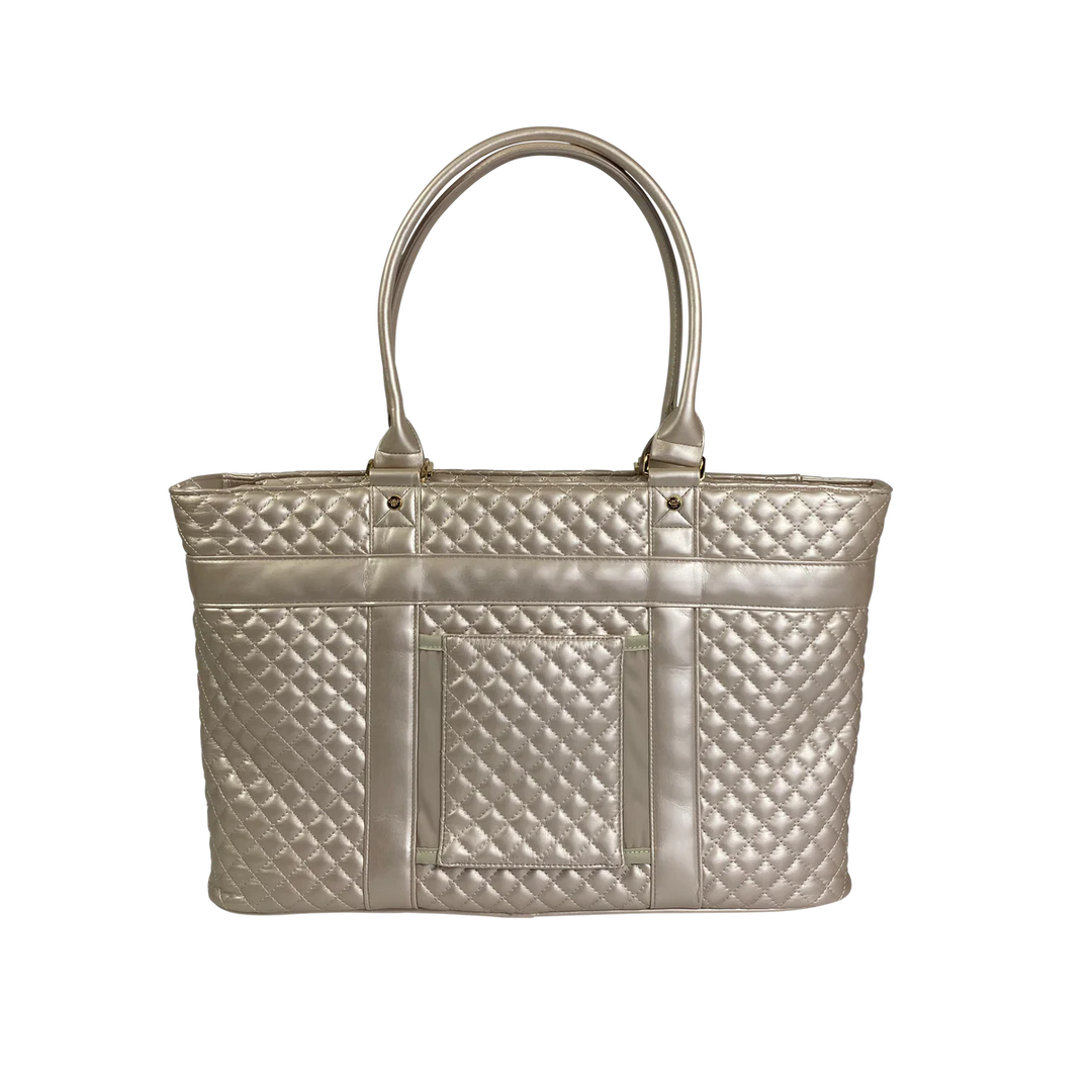 TOTE BAG TRAVEL PEARL QUILTED