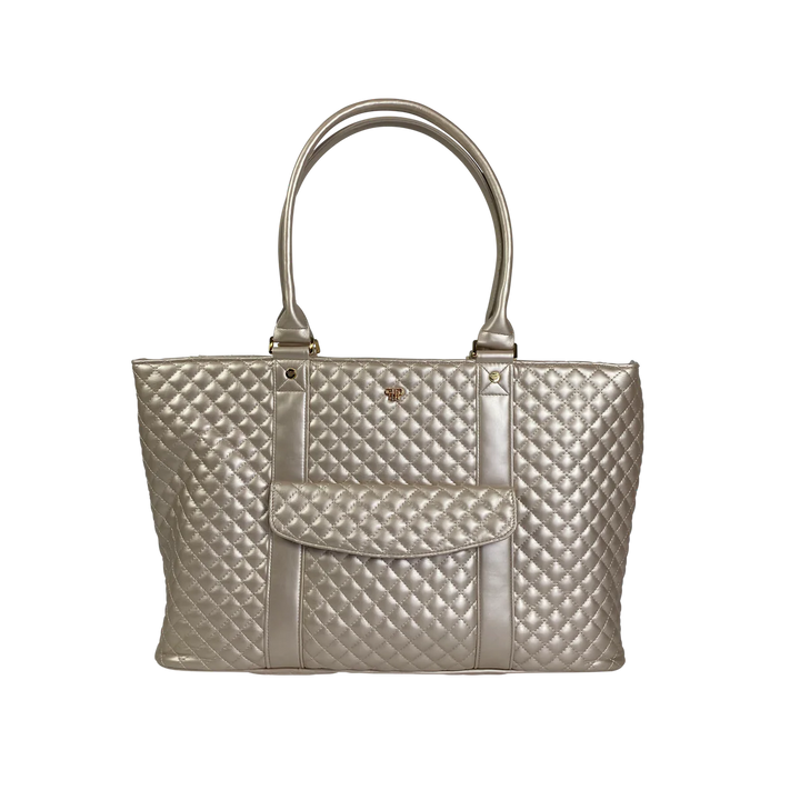 TOTE BAG TRAVEL PEARL QUILTED