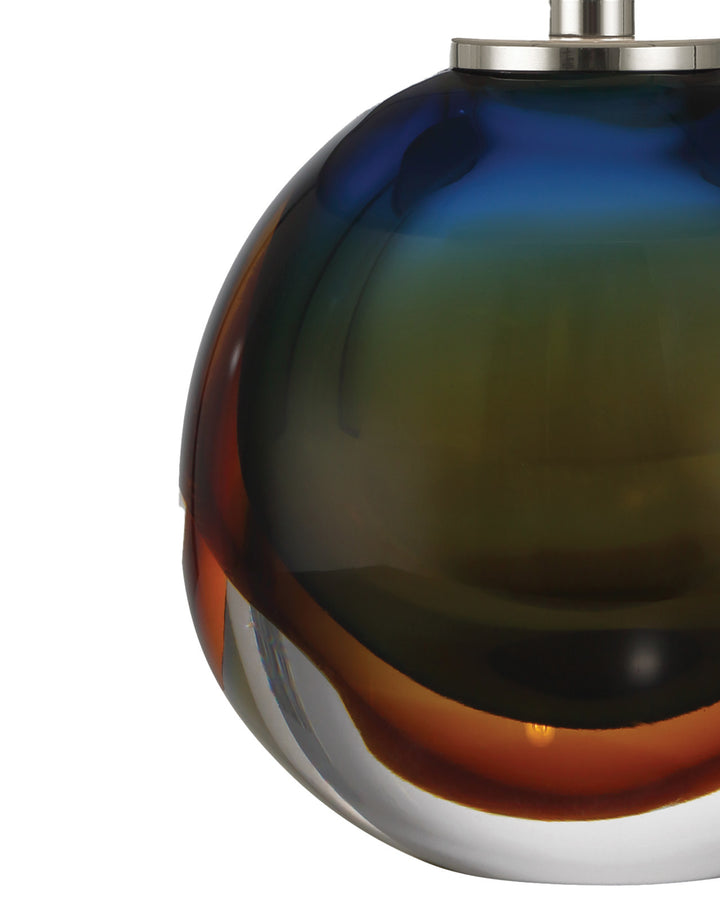 TABLE LAMP NICKEL CORDLESS