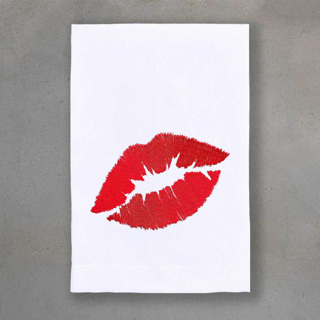 GUEST TOWEL LINEN KISS