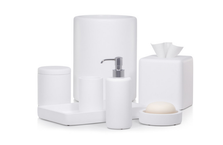 BATH ACCESSORIES DOMUS WHITE MATTE