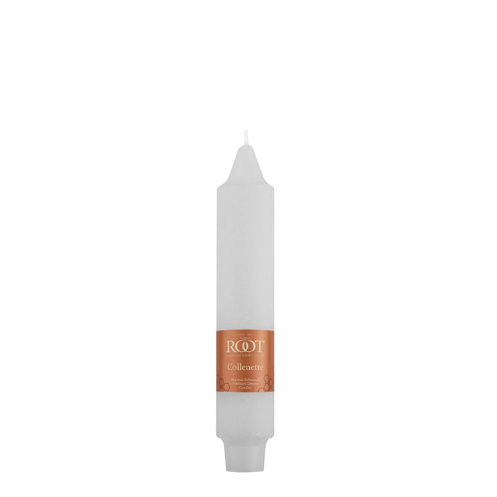 9" TAPER CANDLE TC WHITE