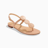 SANDAL WORTH FLAT IN TOAST