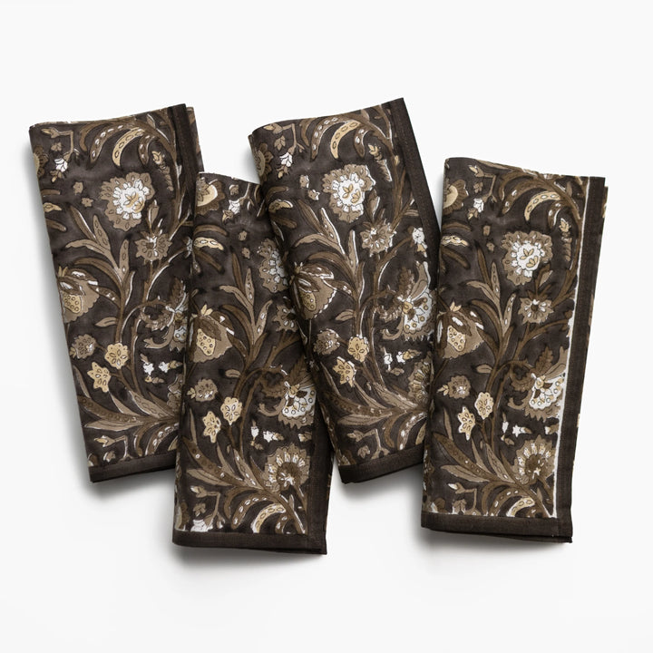 NAPKIN WILDCART CHOCOLATE