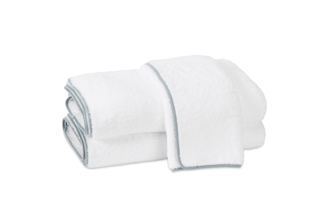 MATOUK CAIRO TOWEL COLLECTION WITH STRAIGHT PIPING (Colors 1-16)