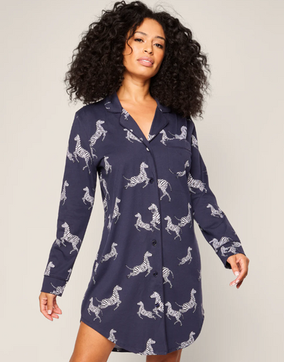 NIGHTSHIRT ZEBRE DE NUIT