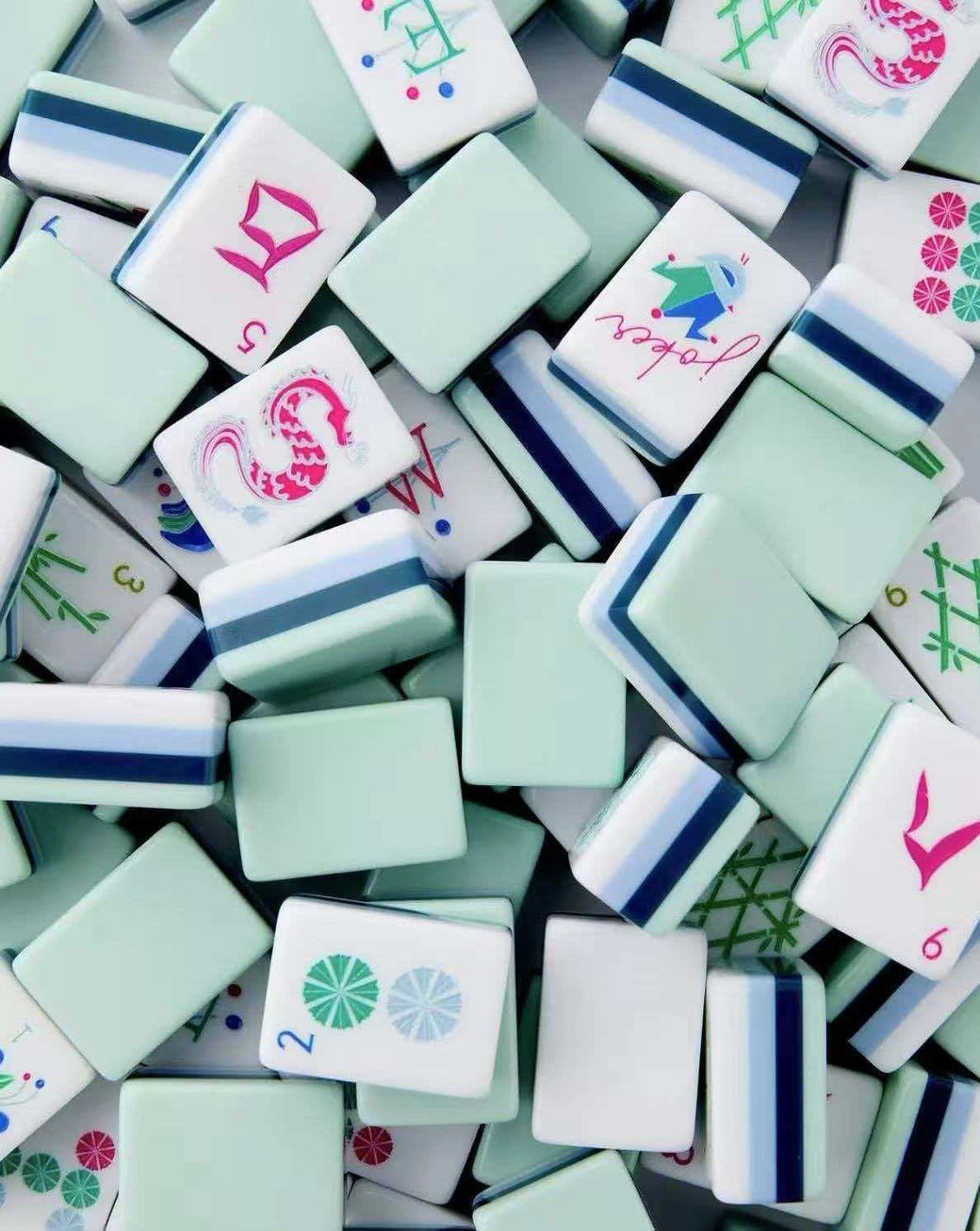 AMERICAN MAHJONG SET CRYSTAL ACRYLIC