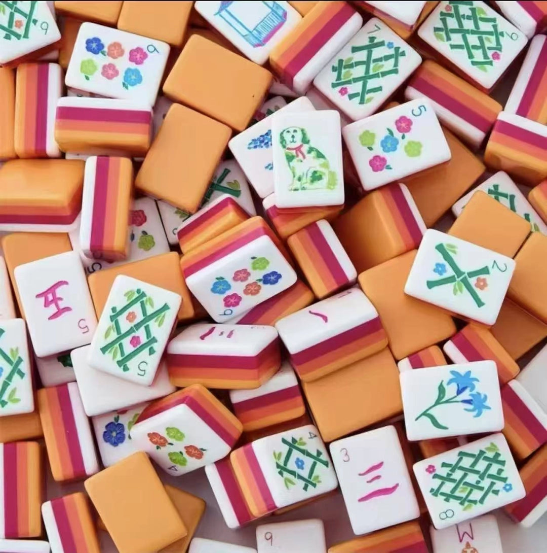 AMERICAN MAHJONG SET CRYSTAL ACRYLIC