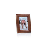 PHOTO FRAME LEATHER TOBACCO