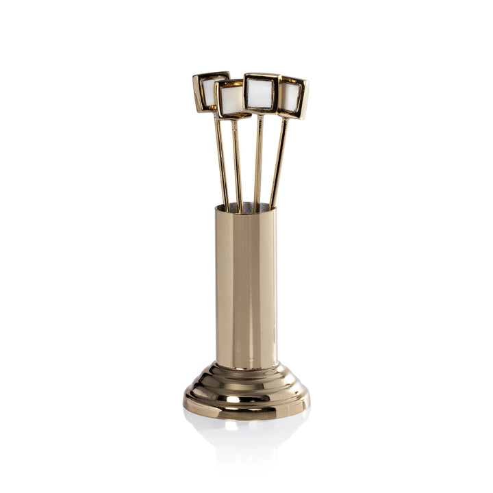 S/4 COCKTAIL PICKS WITH STAND