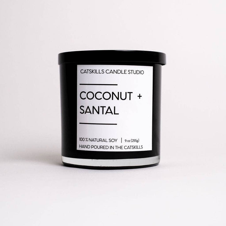 CANDLE COCONUT+SANTAL