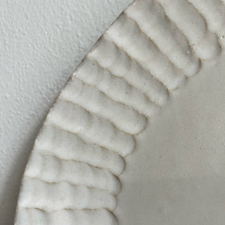 PLATTER OVAL RIB EDGE WIDE